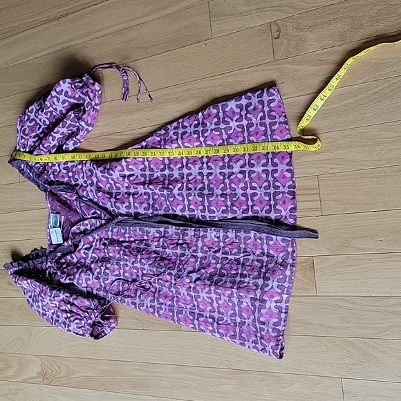 Free People × Kinga Csilla Waxed Ambrose Printed Lace Dress - Picture 14 of 16